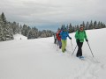 Schneeschuhtour über den hauchenberg