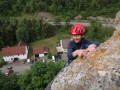 Klettern im Blautal