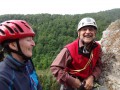 Klettern im Blautal