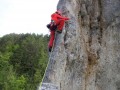 Klettern im Blautal