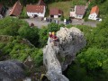 Klettern im Blautal