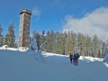 Gipfelturm des Schwarzen Grates