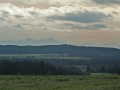 Blick zur Alpenkette